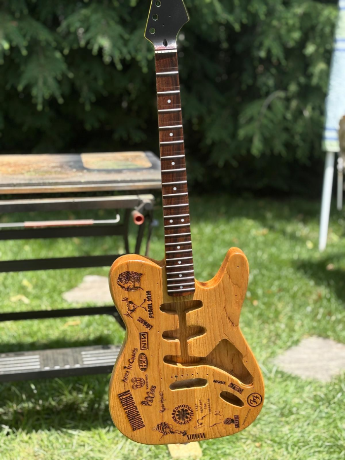 Electric Guitar Build Hero